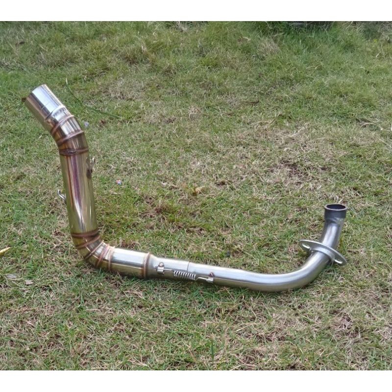 leheran knalpot beat cobra road race d38mm beat karbu esp fi street Scoopy