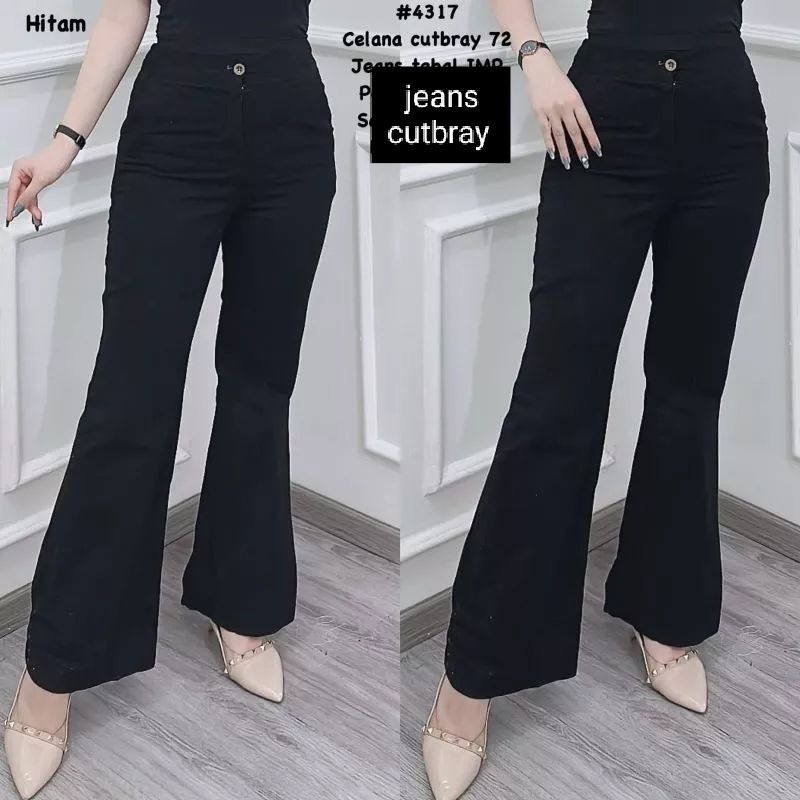 celana jeans cutbray - jeans cutbray - cekana wanita cutbray - cutbray polos - cutbray denim - cutbr