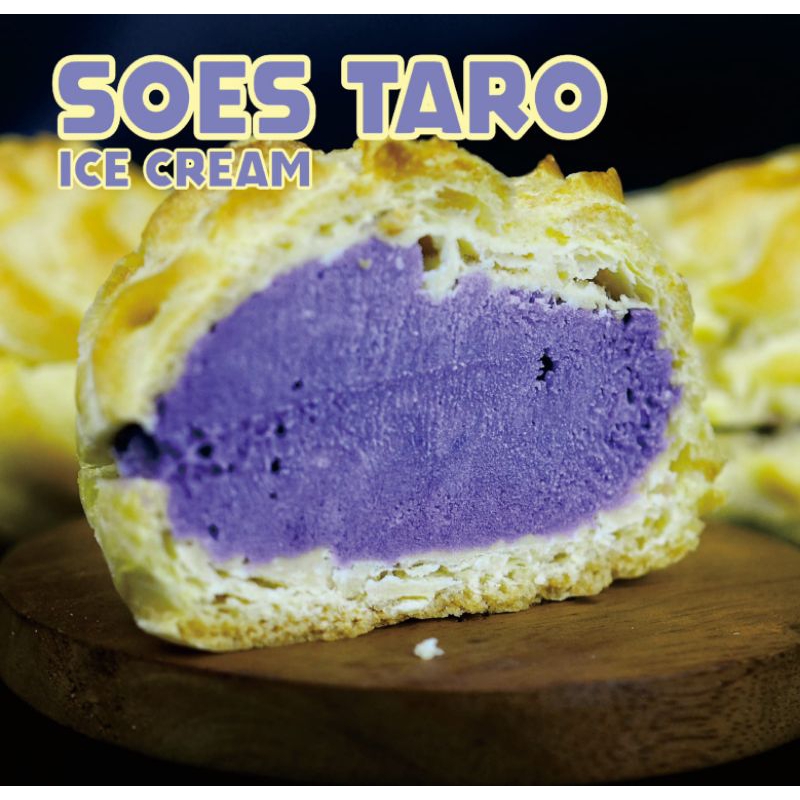 

Soes Ice Cream Taro