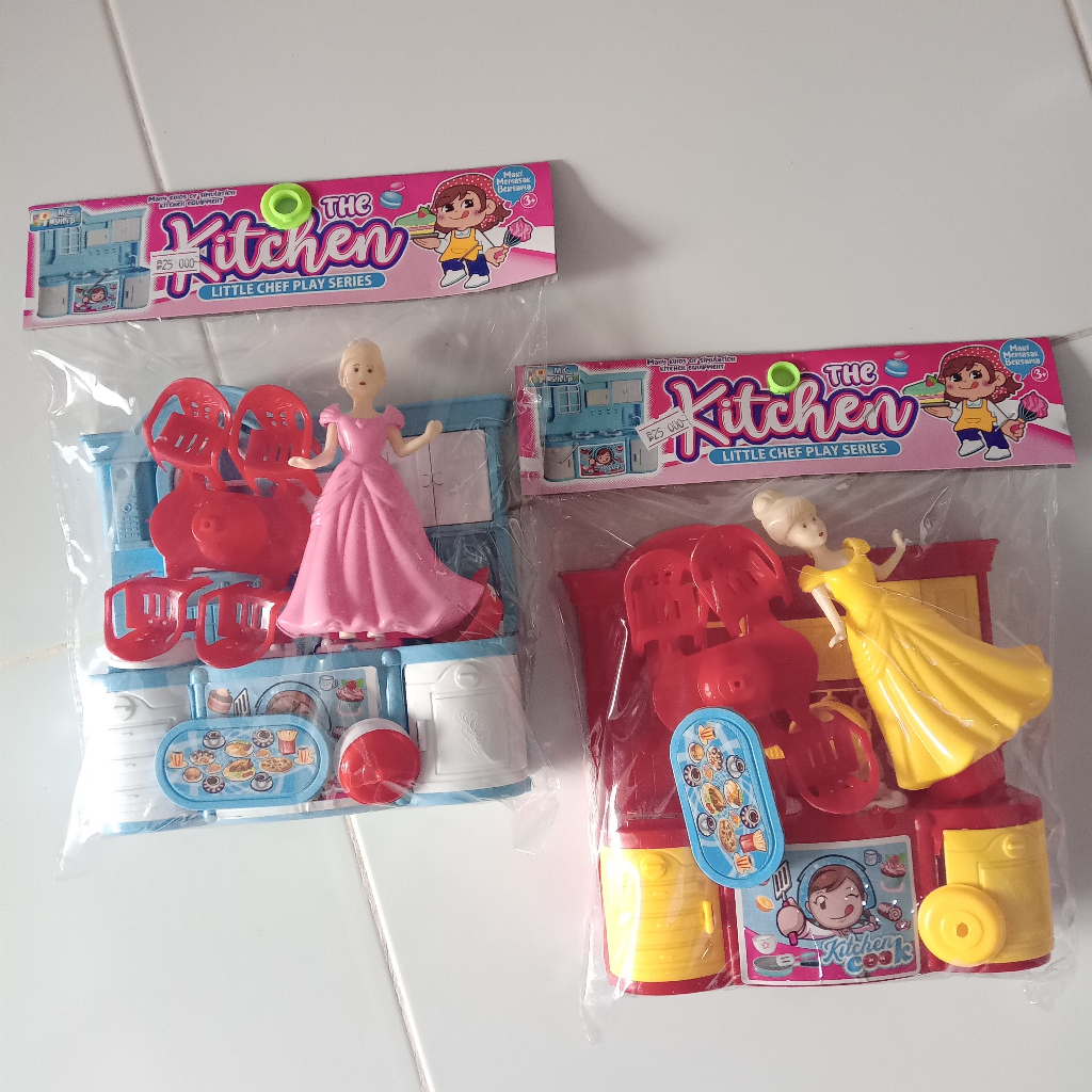 mainan set dapur barbie anak