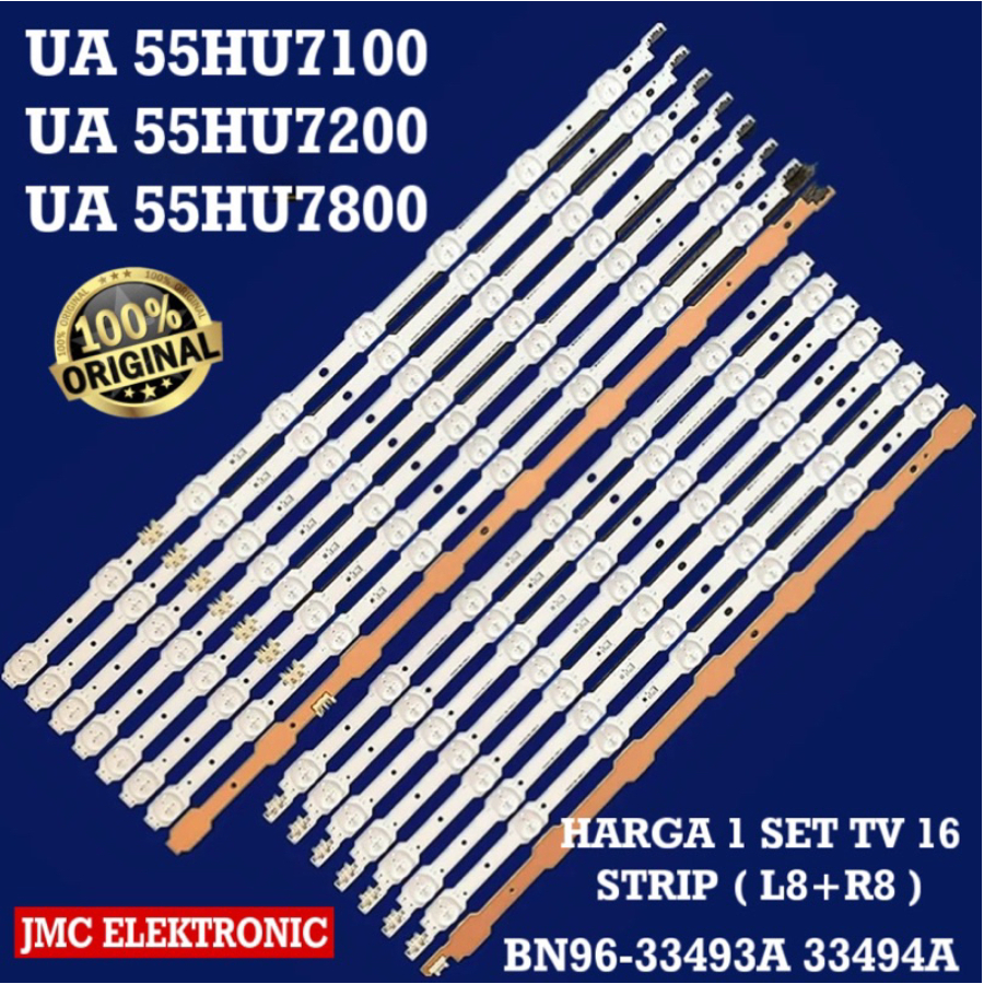 BACKLIGHT TV LED SAMSUNG 55 INCH 55HU7100 55HU7200 55HU7800 UA55HU7100 UA55HU7200 UA55HU7800