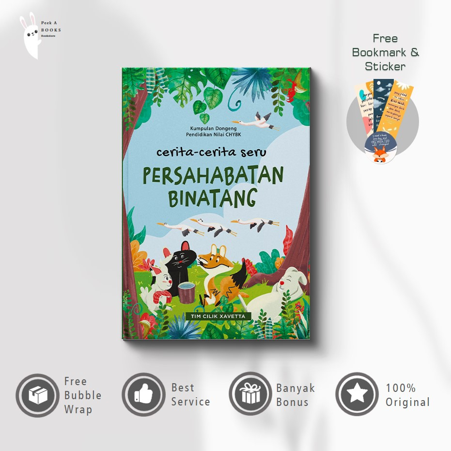 Buku Cerita -  Cerita Seru Persahabatan Binatang | Rumah Dehonian