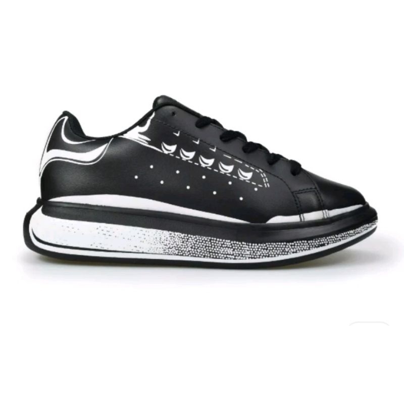 Sepatu Tomkins MERRILY hitam putih untuk wanita