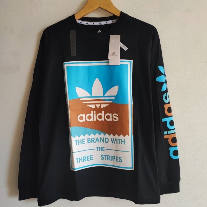 Kaos Adidas Lengan Panjang Tshirt Original