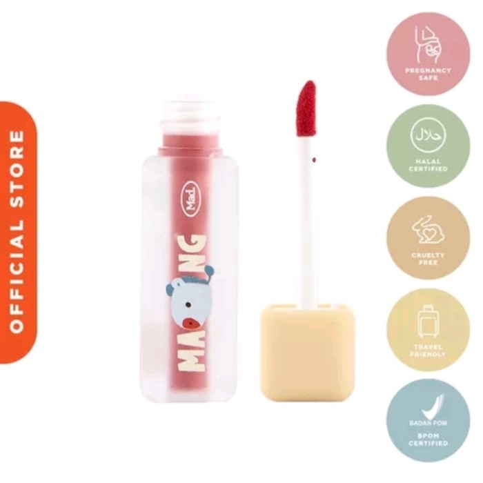 Mad for Makeup 21st BT21 Century Lip Juicy Serum Tint BT21 - ROSE MAZE (MANG) NEW