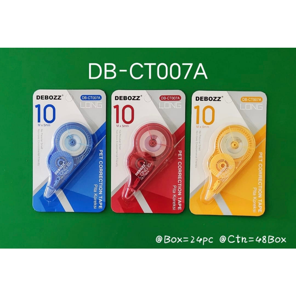 

1 Pcs Correction Tape Debozz CT007A - TipEx Office Debozz 10m x 5mm