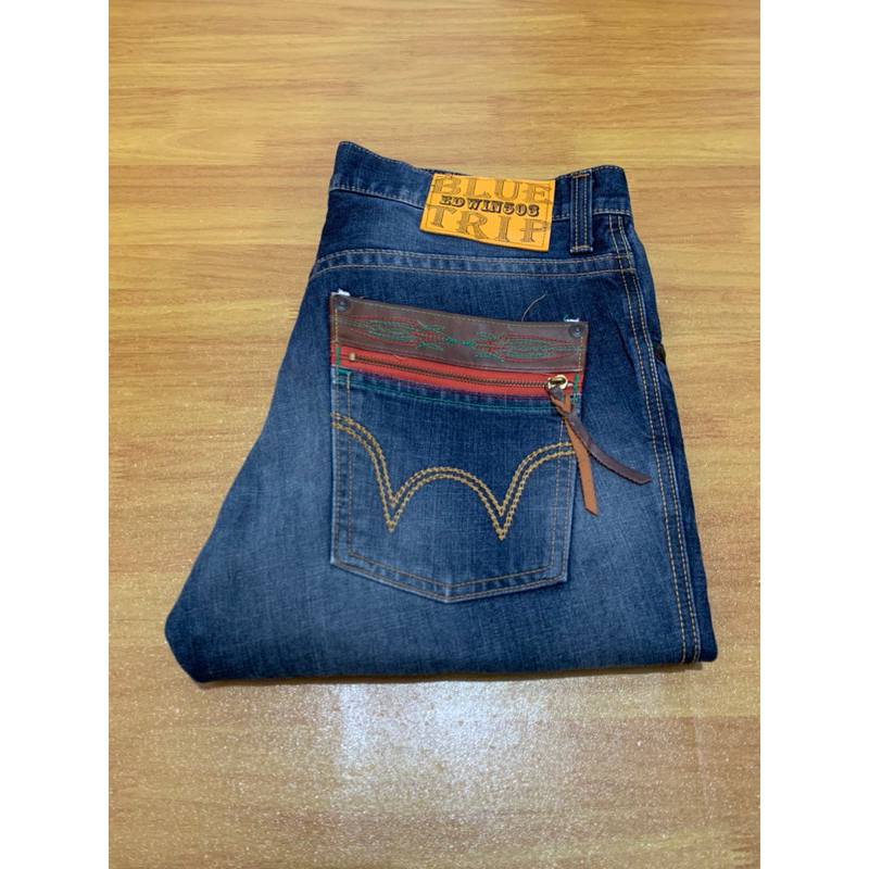 CELANA JEANS EDWIN 503 BLUE TRIP ORIGINAL LIKE NEW