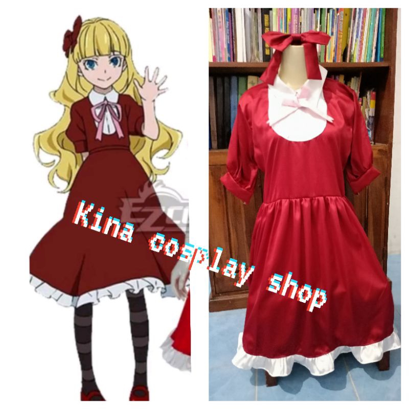 Bungou Stray Dogs Elise default Cosplay Costume Anime Female