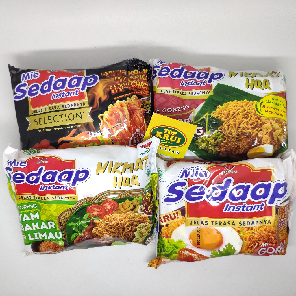 

MIE INSTANT SEDAP GORENG ALL VARIAN