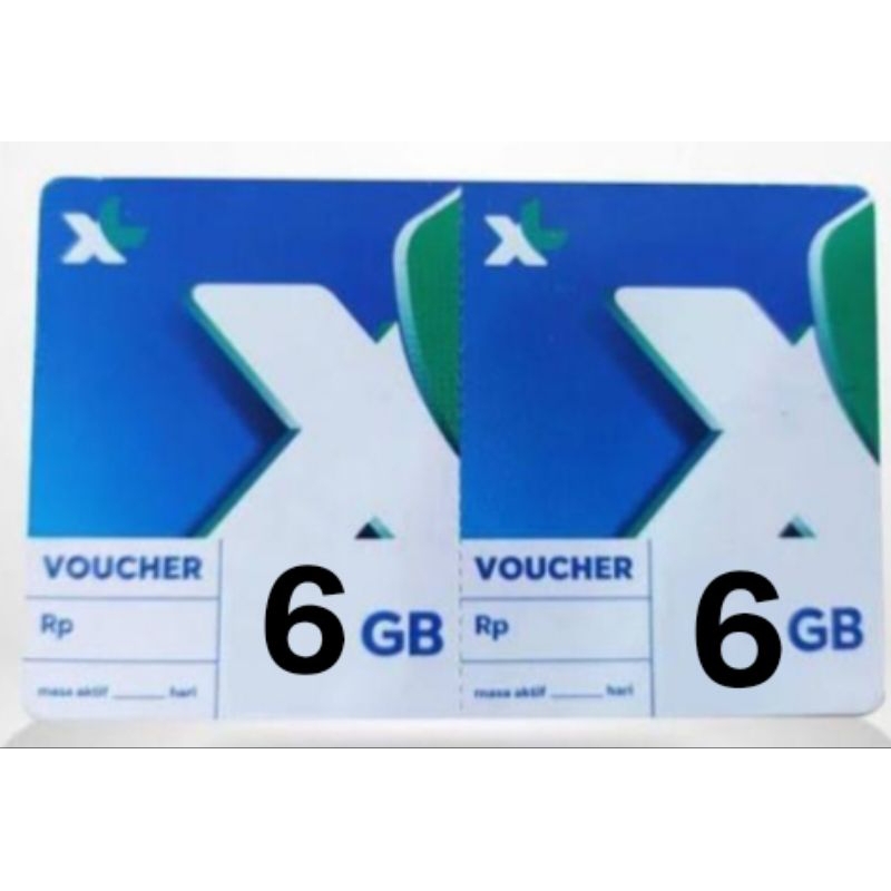 voucher xl 6gb masa aktif 10 hari