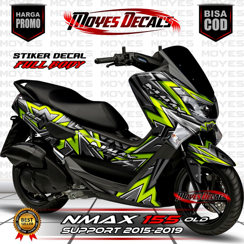 Decal Sticker Yamaha Nmax 155 Old Fullbody 2015-2019 Decal stiker nmax old / stiker nmax full body d