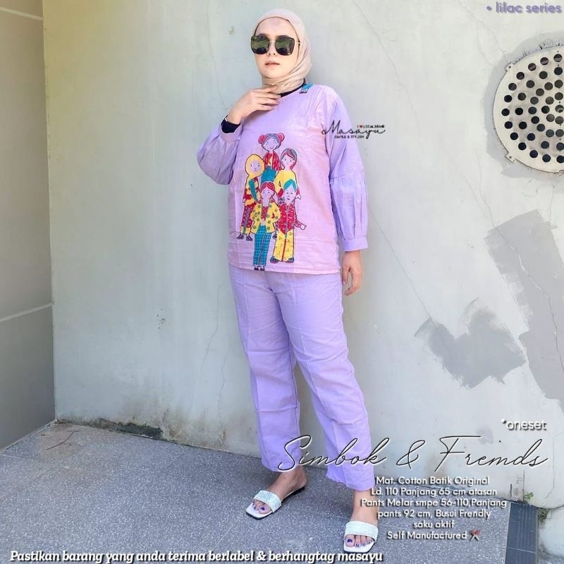 Setelan batik *simbok & friends* ori masayu