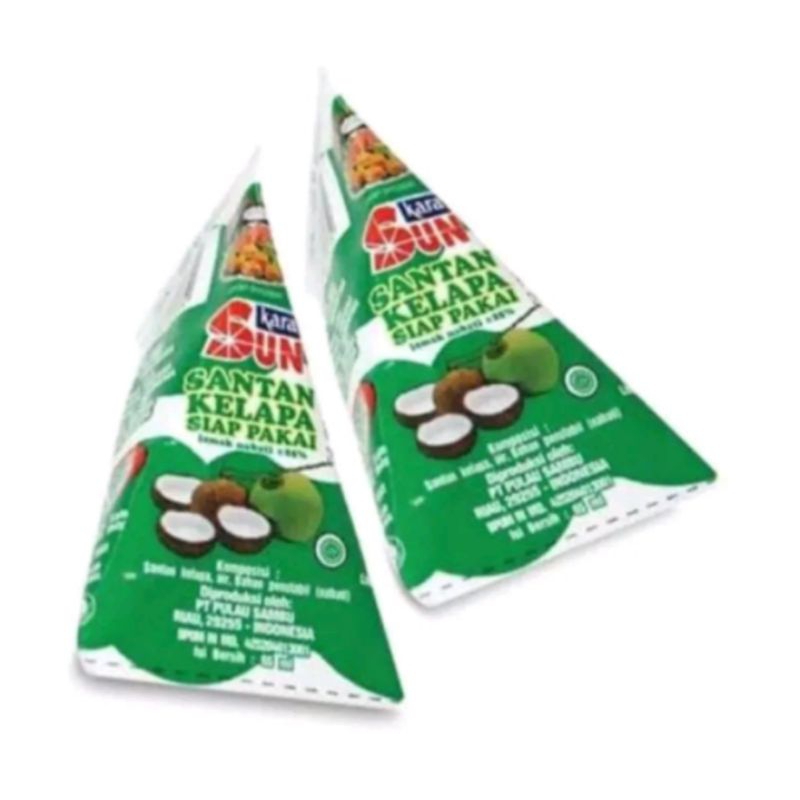 

sun kara santan kelapa siap pakai 65ml