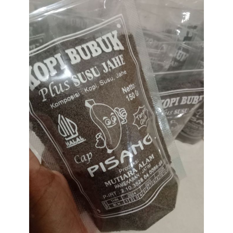 

KOPI JAHE SUSU TANPA GULA | 150gram