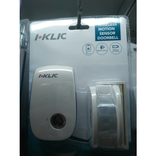 I-Klic Wireless Motion Sensor Doorbell