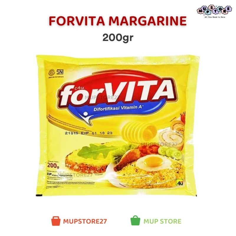 

FORVITA margarine 200gr