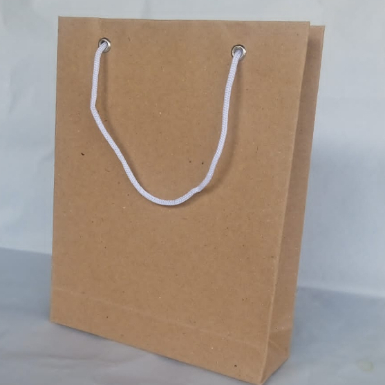 

Paper bag Coklat Polos ukuran P16xL5xT20.5 Tebal Gagang Kuat | Tas Kemasan | Sovenir Wedding | Shopping Bag |