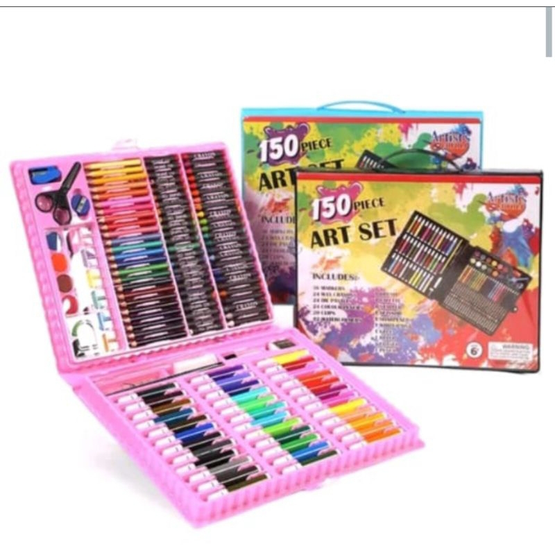 

MS Stationery Set Isi 150 Pcs Pensil Crayon Warna Alat Penggambar Anak