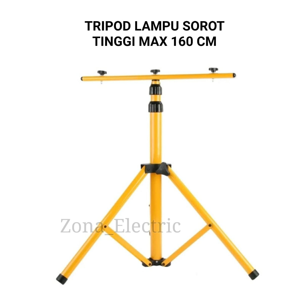 TRIPOD LAMPU SOROT / STANDING LAMPU SOROT / TRIPOD LAMPU PROYEK