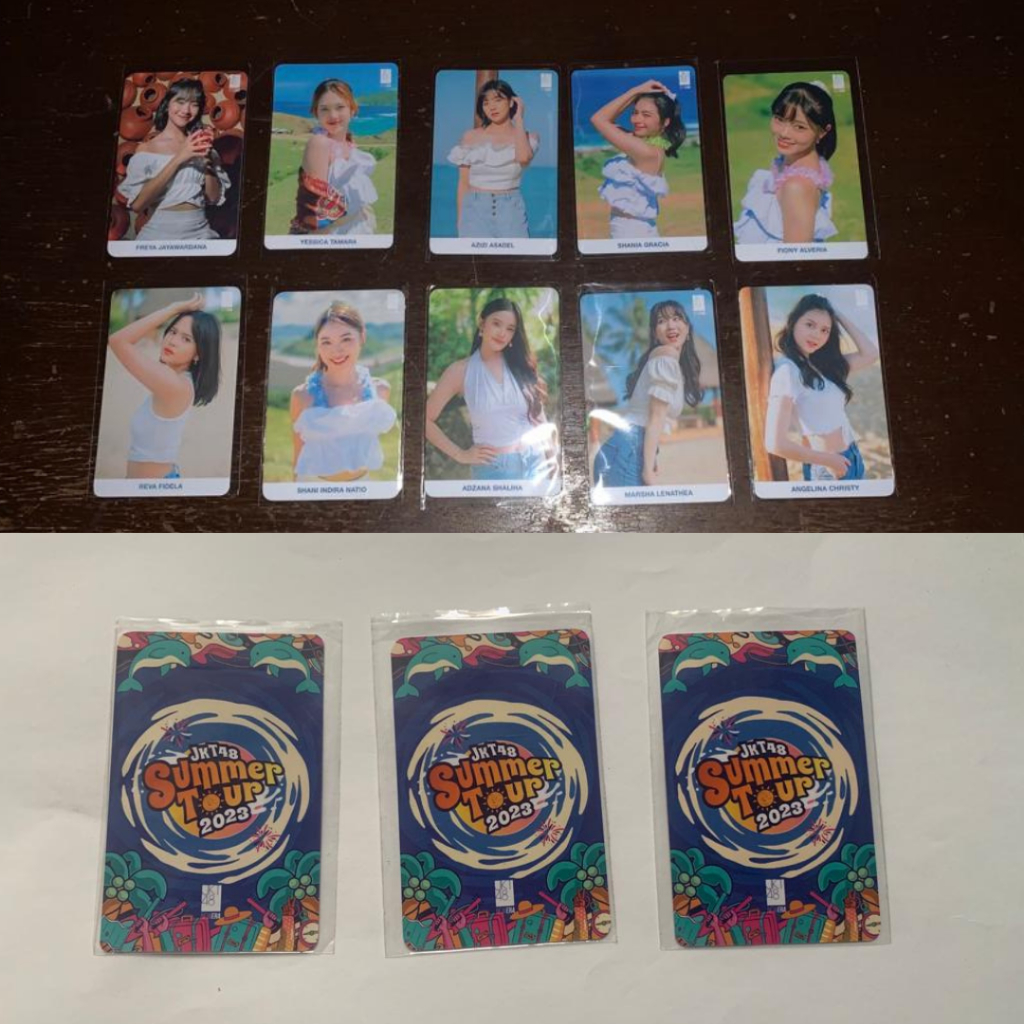 PHOTOCARD JKT48 SUMMER TOUR