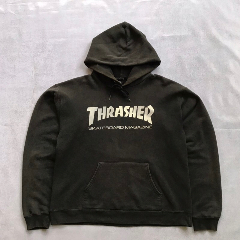 Thrasher skatemag hoodie black