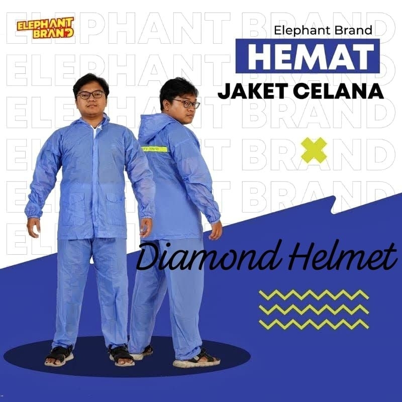 Jas Hujan Jaket Celana Elephant Brand Jc Hemat