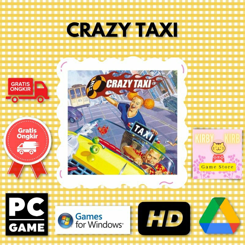 Crazy Taxi (HD 60fps) | Download Langsung Main (Arcade) di PC