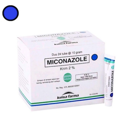 MICONAZOLE Cream 10 Gram Kimia Farma - Krim Anti Jamur , Panu , Kadas Mikonazol Miconazol