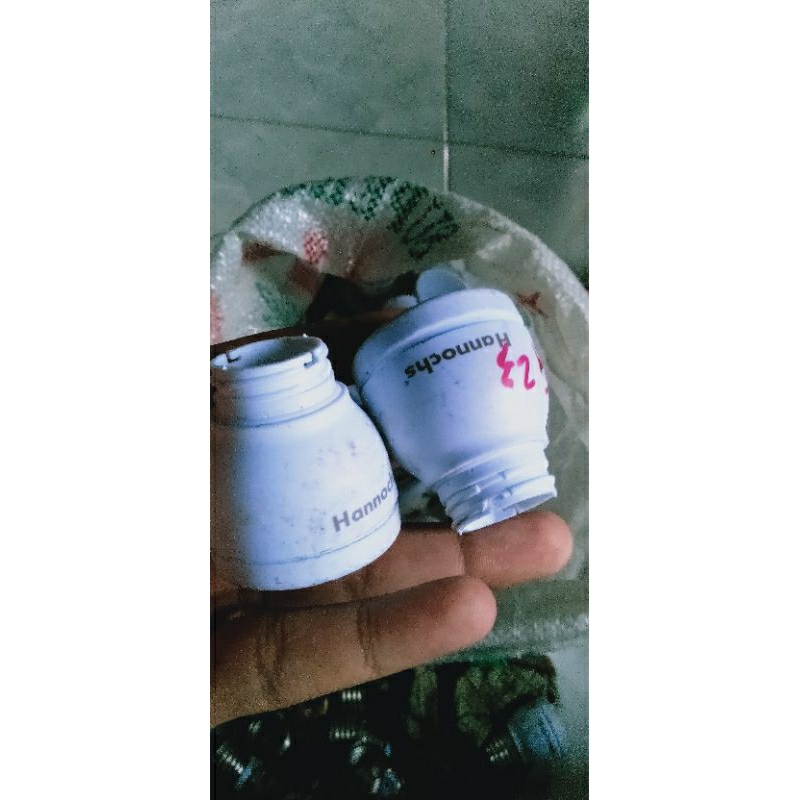 Casing lampu lhe hannochs 8w-14w bekas