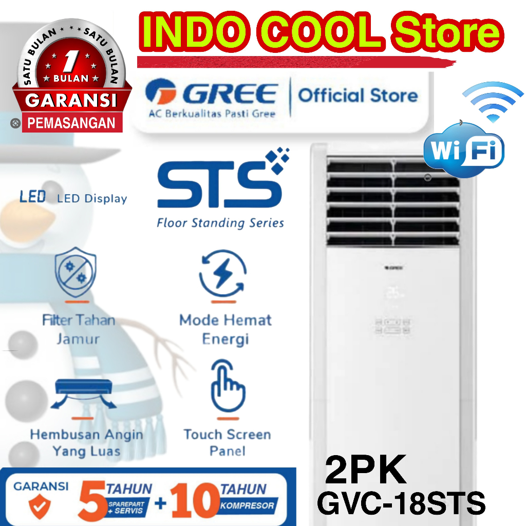Ac Floor Standing Gree 2PK ( 1phase)