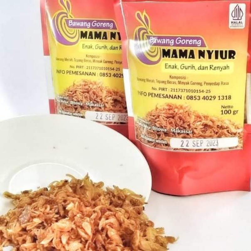 

bawang goreng mama nyiur