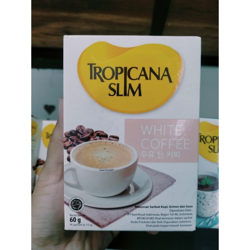 

Tropicana slim white coffee 60g