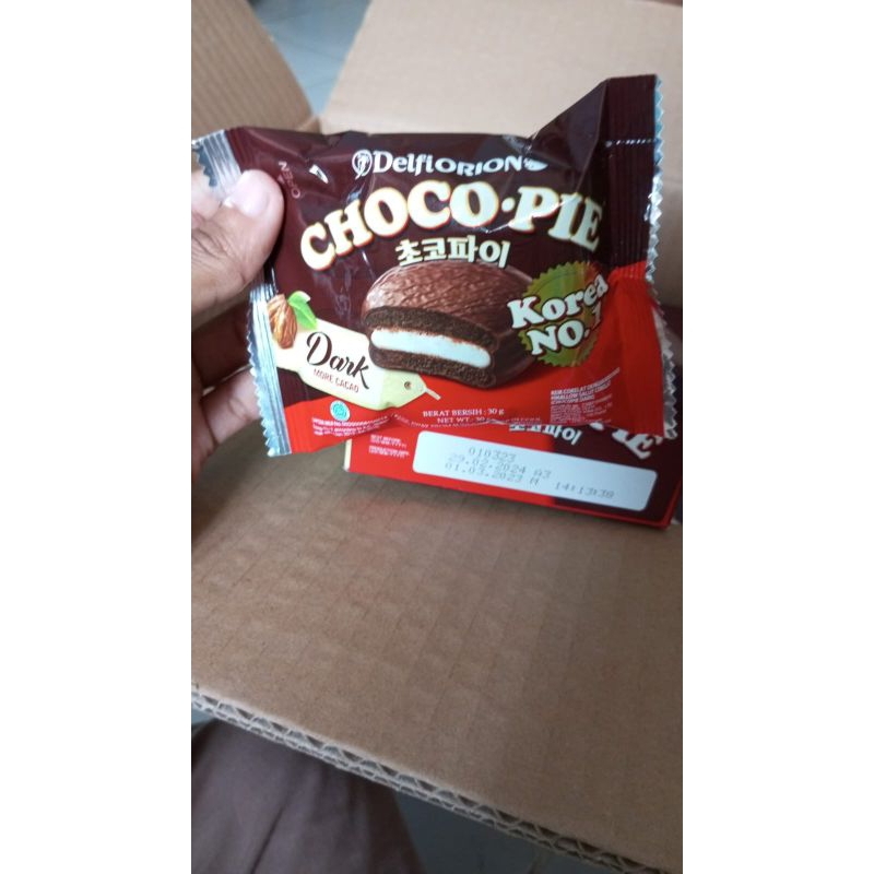 

chocopie by delfiorion per 2 box isi 6pcs per box