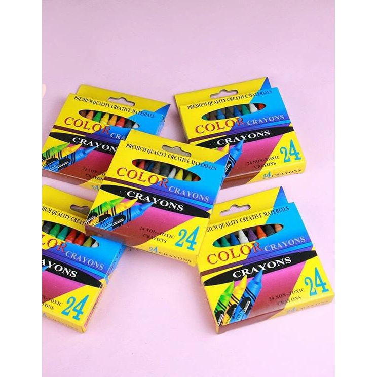 

Pensil Crayon warna isi 24 pcs murah