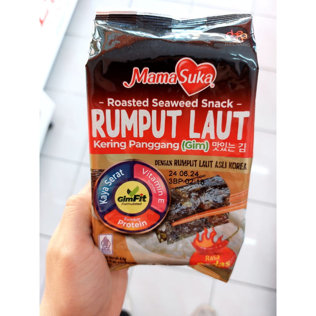 

rumput laut panggang ( nori ) pedas / yogyakarta