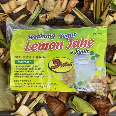 

HERBAL TERBAIK WEDANG BATU GINJAL SEGAR LEMON JAHE DAN KUNIR