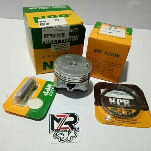 PISTON KIT//SEHER SET RING KAWASAKI BLITZ R JOY ATHLETE EDGE SIZE STANDAR/25/50/75/100/125/150/175/2