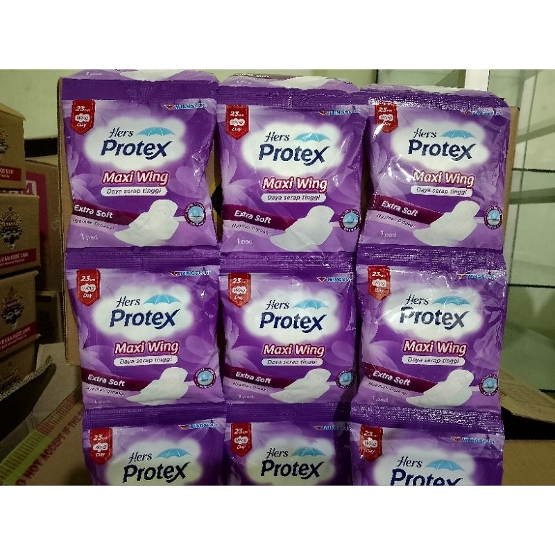 Pembalut hers Protex Wing sst ungu