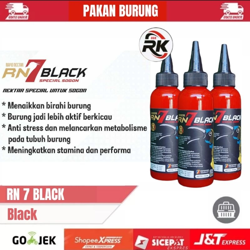 RN7 BLACK PAKAN NEKTAR KHUSUS SOGON SRIGANTI SOGON OTONG DLL