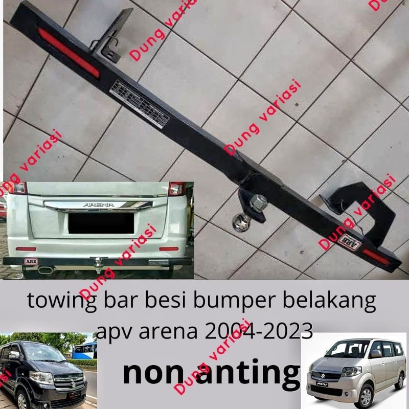 towing bar besi belakang ARB APV arena 2004,2010,2017,2023