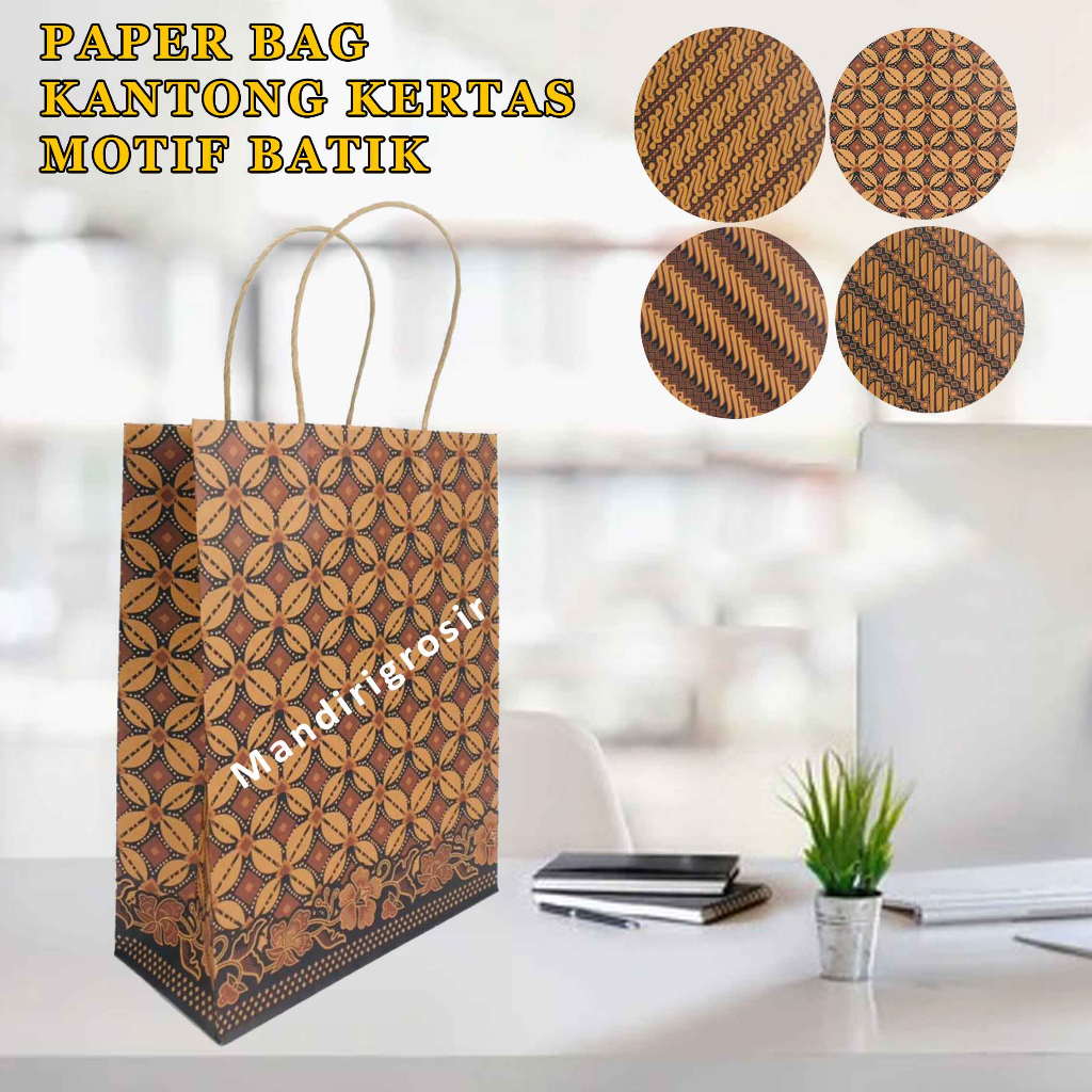 

Kantong Kertas * Paper Bag * Kantong Motif Batik