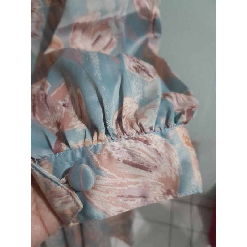 SALE gamis premium, gamis brand alyssa cherell preloved