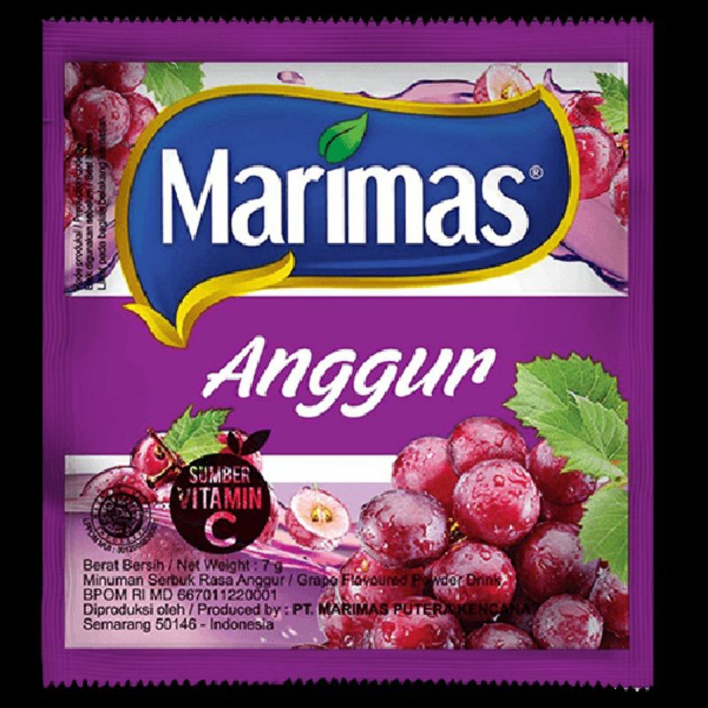 

MARIMAS ANGGUR 4 RENCENG