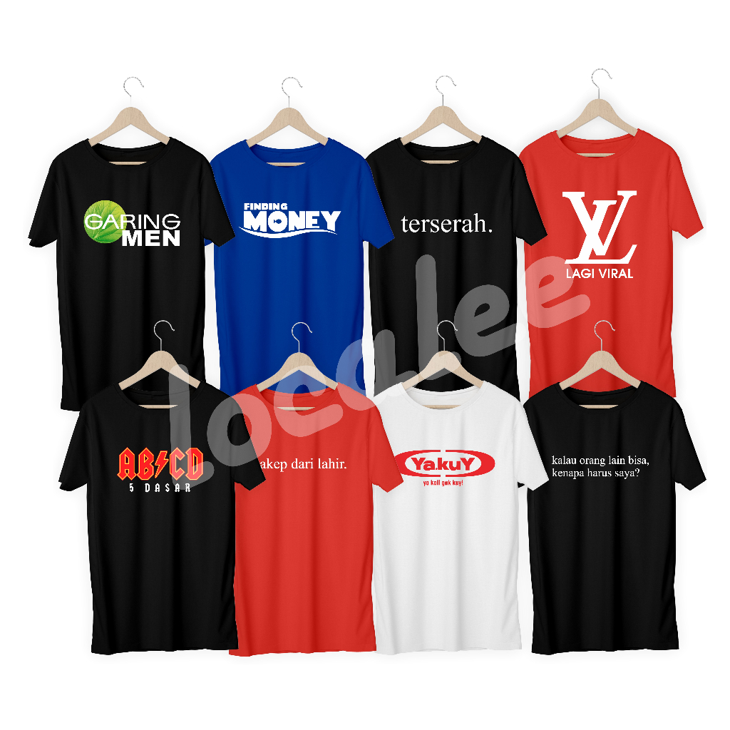 KAOS PLESETAN - KAOS LUCU EDRICK- KAOS LUCU - KAOS COD