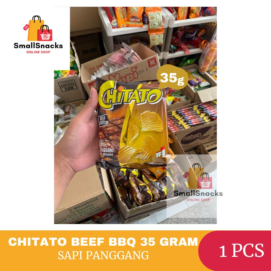 

KERIPIK KENTANG CHITATO BEEF & BBQ "Life is Never Flat" 35 gr