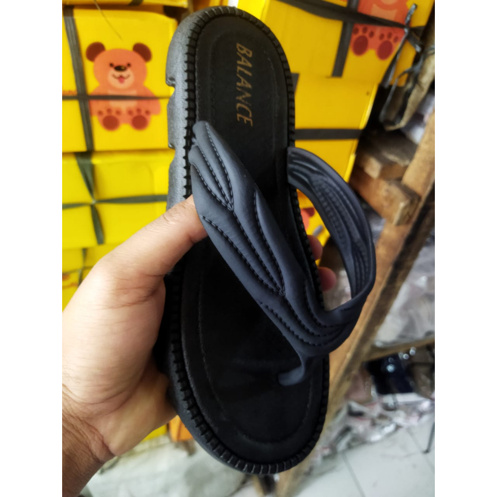 flip flop sandal Wanita Dewasa simple 1404-1 size 37-40 Sandal Model stylish