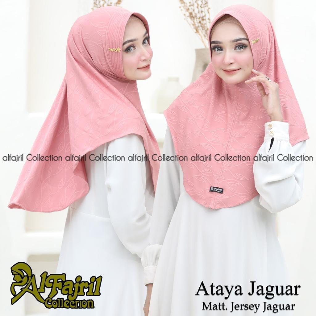 JILBAB INSTAN PED ATAYA JAGUAR- HIJAB ATAYA JAGUAR BY ALFAJRIL- HIJAB DAILY PED- HIJAB MOTIF JAGUAR 