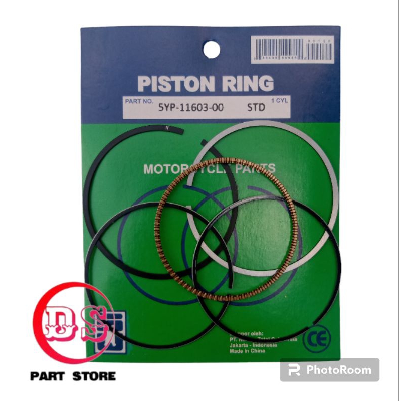 RING PISTON / RING SEHER YAMAHA JUPITER MX / MX NEW ( STD / 050 / 100 ) ( 54 mm / 54,5 mm / 55 mm ) 