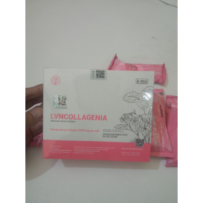 LVN Collagenia original 100 % isi 10 sachet