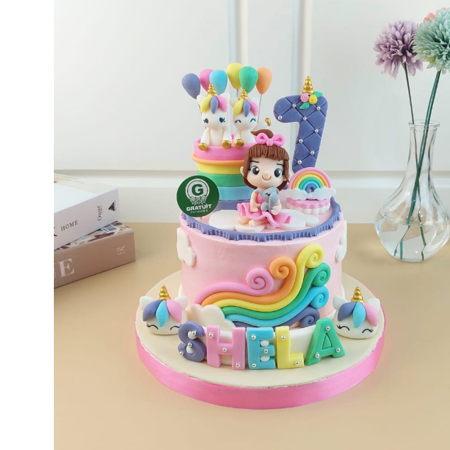 

FIGUR CAKE UK 15CM KUE ULANG TAHUN CUSTOME